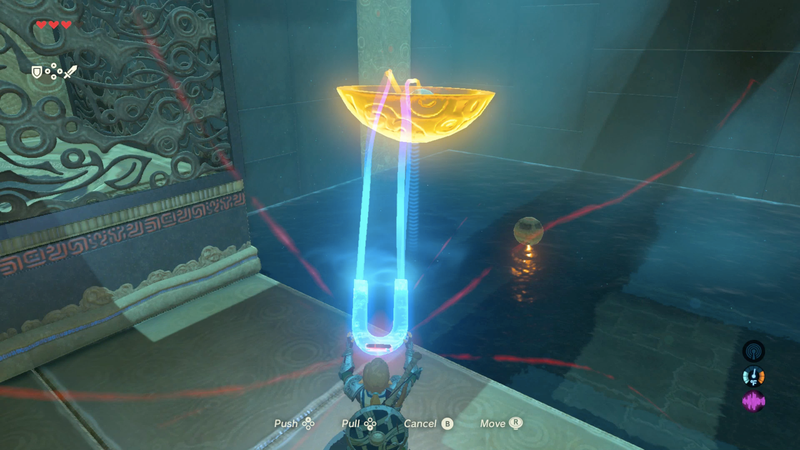 The magnet ability allows you to move metal objects around the world, no matter how big they are.